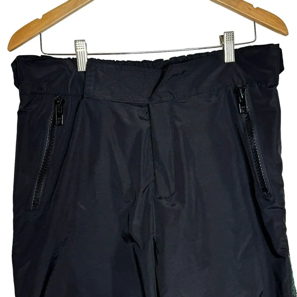 Beater Wear Unisex Black Weatherproof Ski Snowboard Pants Size Large
